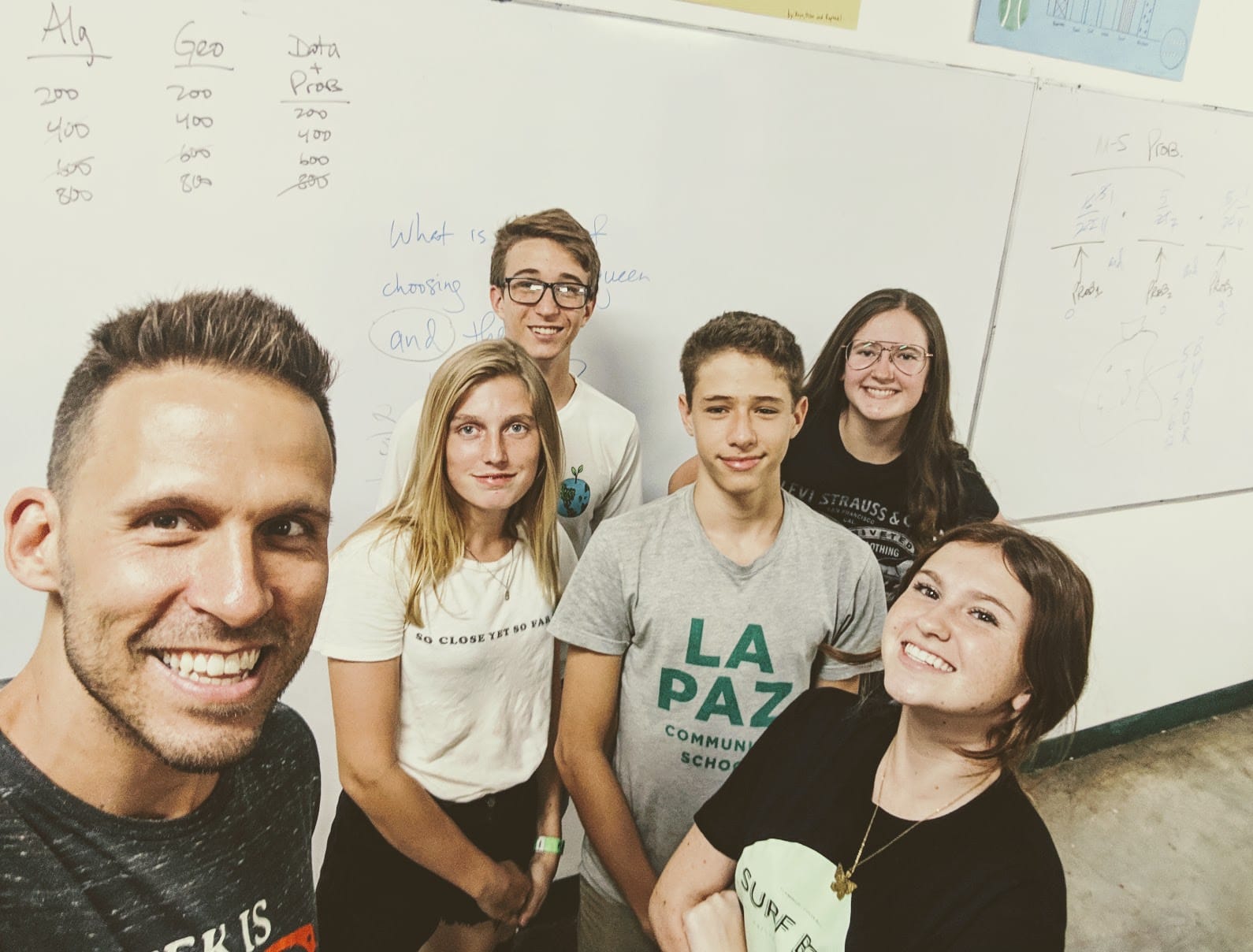 Scott Doty and students